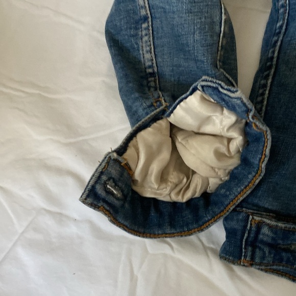 Polo Ralph Lauren Jean Jacket lined sz 12-14/G - Picture 11 of 16